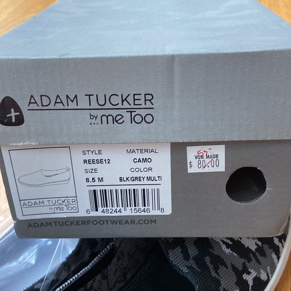 Adam Tucker by me too slip on Reese 12 black/grey camp sz 8.5 NEW - Picture 8 of 8
